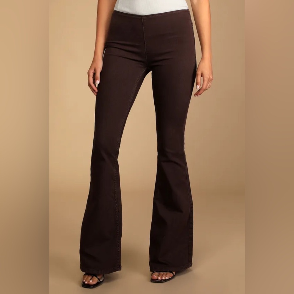 We The Free Penny Pull-On Flare Jeans - Picture 2 of 7